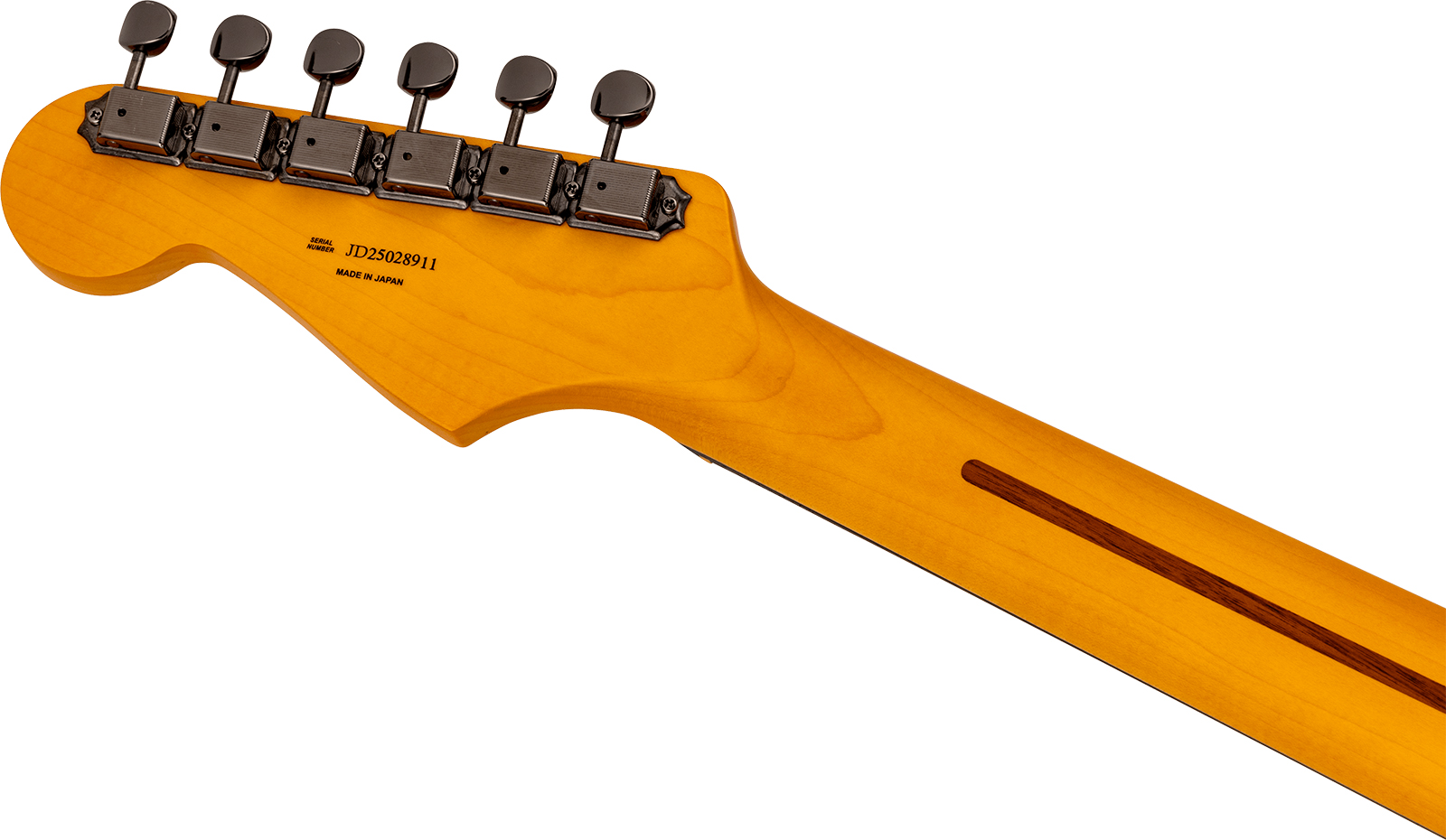 Fender Strat Hybrid Ii Mij Ltd Jap 3s Trem Rw - Matte Phantom Black - Guitare Électrique Forme Str - Variation 3