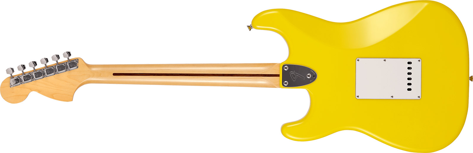 Fender Strat International Color Ltd Jap 3s Trem Mn - Monaco Yellow - Guitare Électrique Forme Str - Variation 1