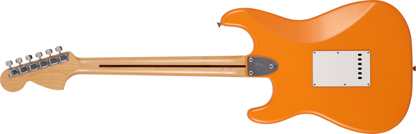 Fender Strat International Color Ltd Jap 3s Trem Rw - Capri Orange - Guitare Électrique Forme Str - Variation 1
