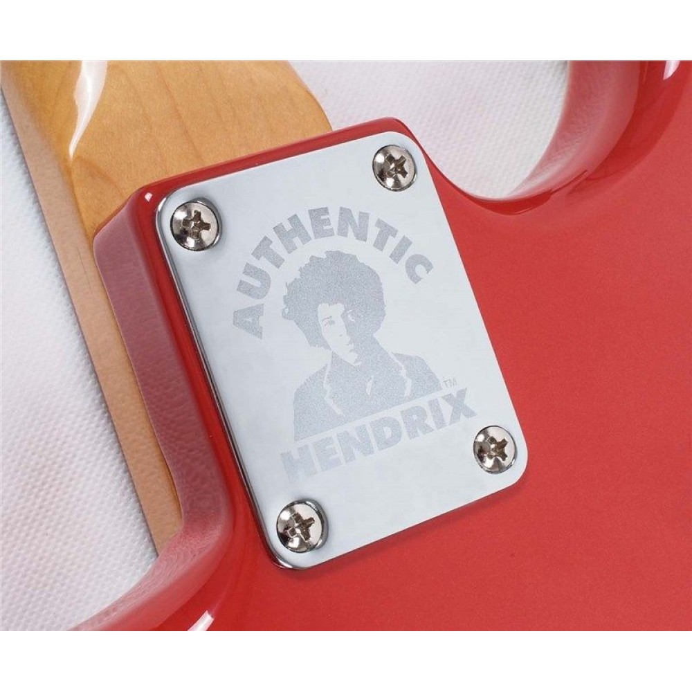 Fender Strat Jimi Hendrix Monterey Mex Sss Pf - Hand Painted Custom - Guitare Électrique Forme Tel - Variation 1