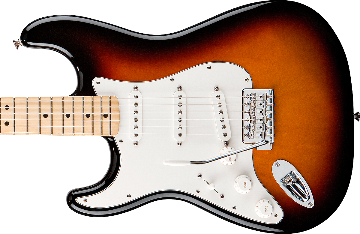 Fender Strat Standard Lh Mex Gaucher Mn - Brown Sunburst - Guitare Électrique Gaucher - Variation 2