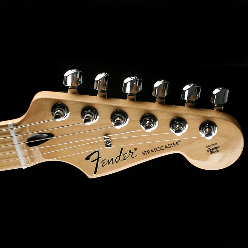 Fender Strat Mexican Standard 2011 3s Mn Candy Apple Red - Guitare Électrique Forme Str - Variation 3