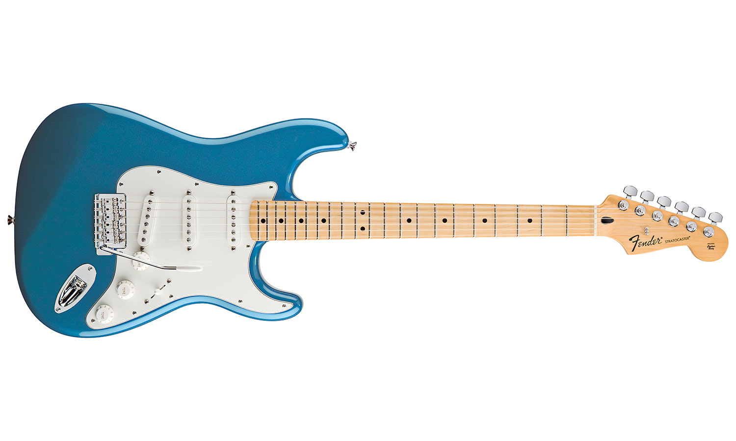 Fender Strat Standard Mex Sss Mn - Lake Placid Blue - Guitare Électrique Forme Str - Variation 1