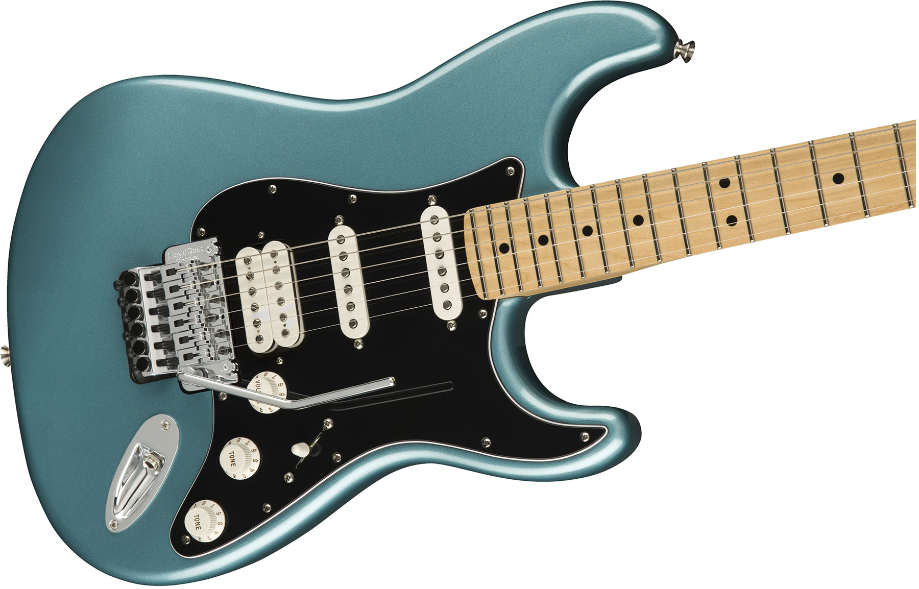 Fender Strat Player Floyd Rose Mex Hss Fr Mn - Tidepool - Guitare Électrique Forme Str - Variation 2