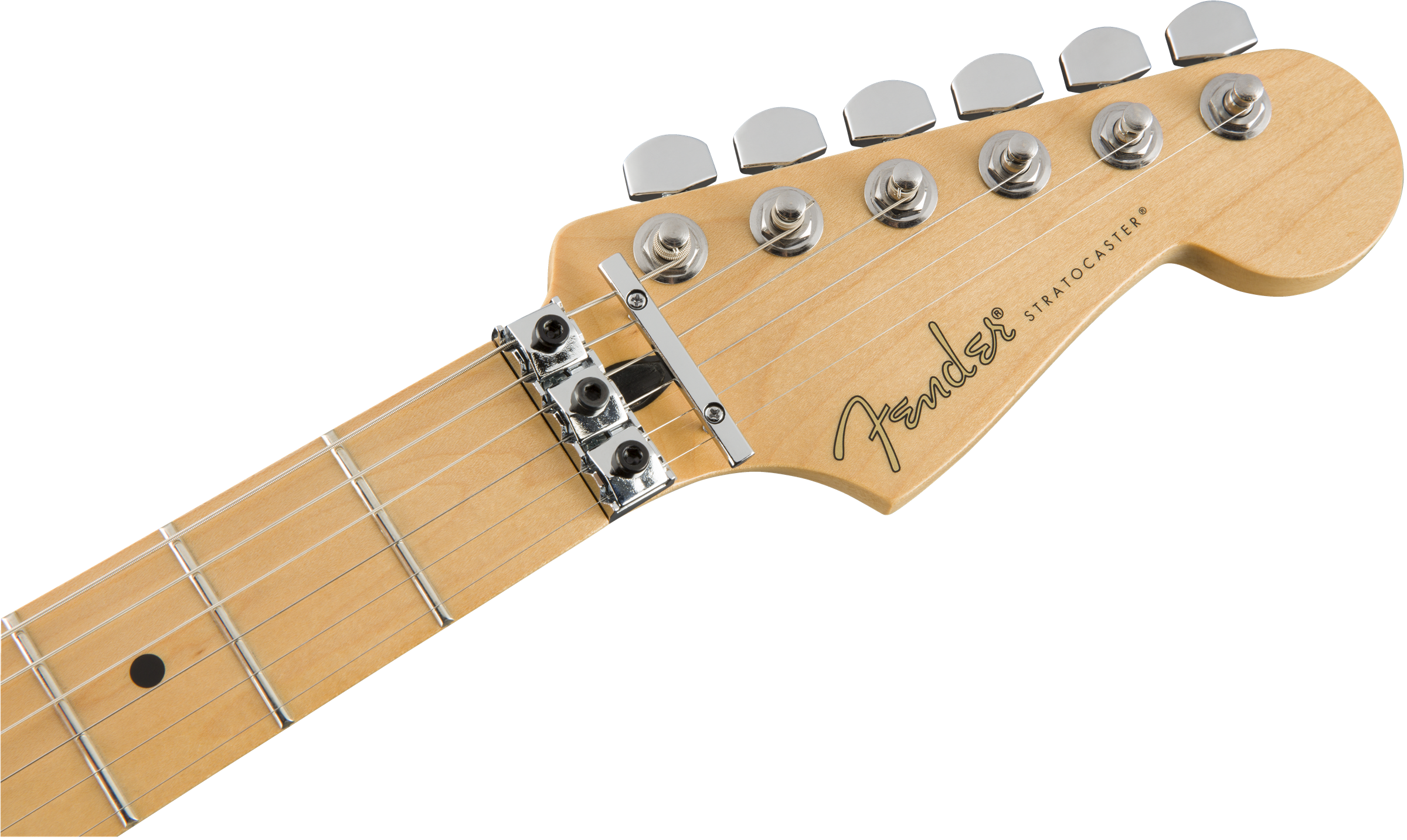 Fender Strat Player Floyd Rose Mex Hss Fr Mn - Polar White - Guitare Électrique Forme Str - Variation 3