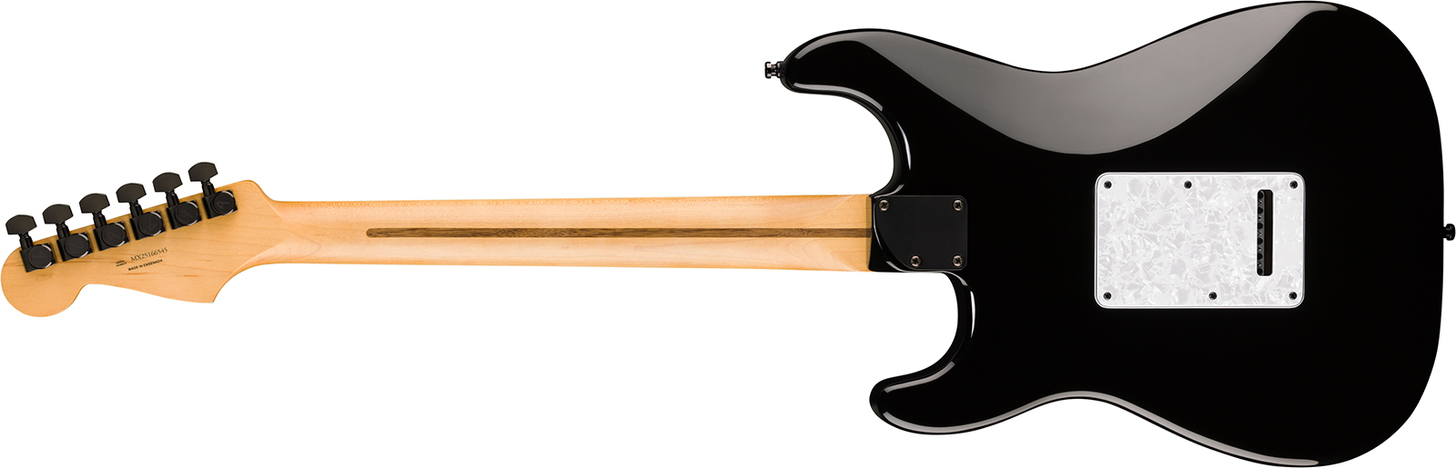 Fender Strat Player Fusion Ltd Mex Hss Trem Eb - Black - Guitare Électrique Forme Str - Variation 1
