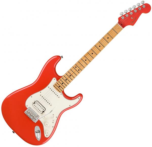 Guitare électrique solid body Fender Player Stratocaster HSS Ltd (MEX, MN) - Fiesta red