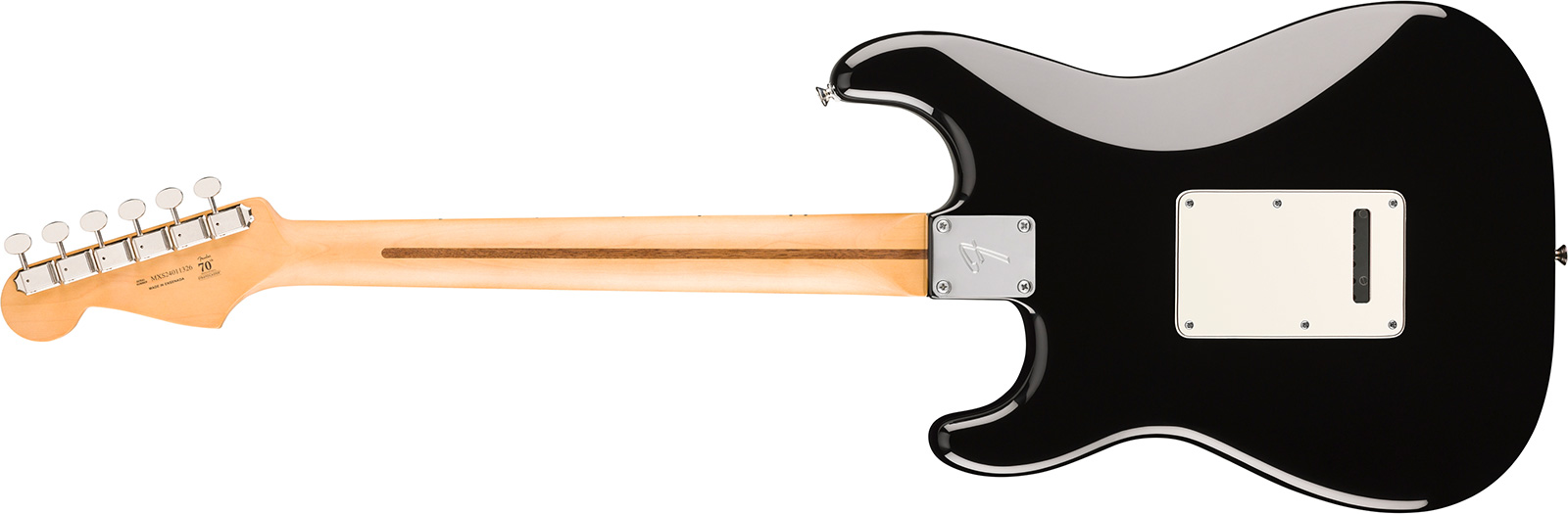 Fender Strat Player Ii Hss Mex Aulne Trem Mn - Black - Guitare Électrique Forme Str - Variation 1