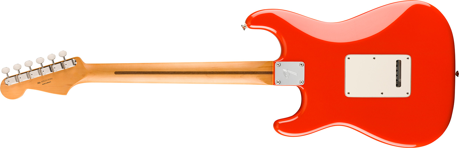 Fender Strat Player Ii Mex Aulne 3s Trem Rw - Coral Red - Guitare Électrique Forme Str - Variation 1
