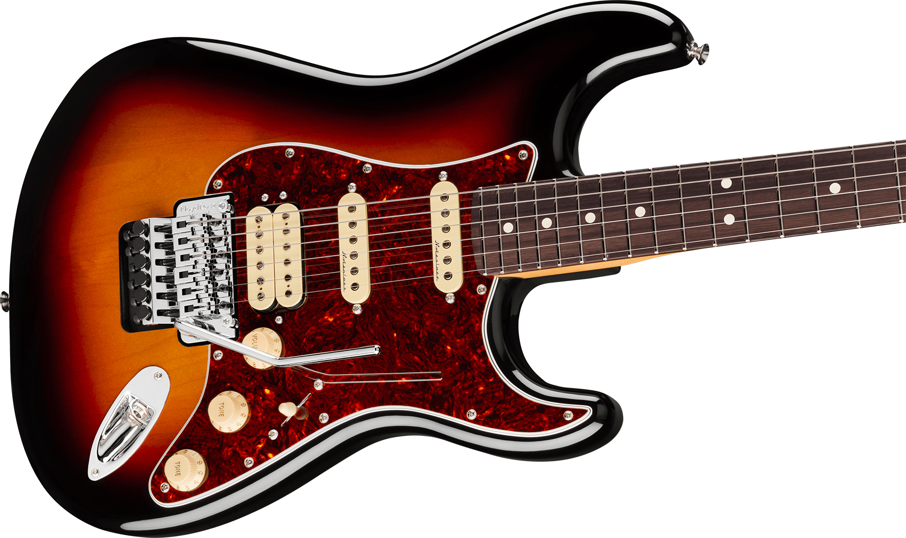 Fender Strat Player Ii Modified Mex Hss Fr Rw - 3-color Sunburst - Guitare Électrique Forme Str - Variation 2