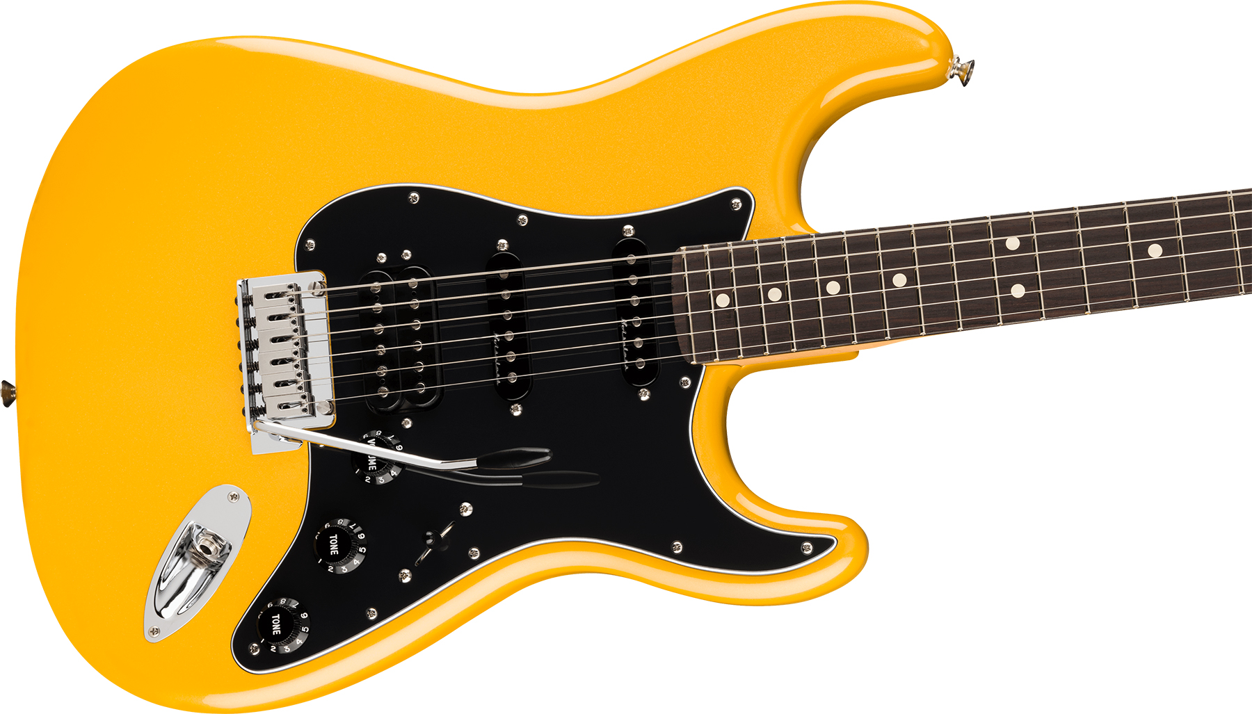 Fender Strat Player Ii Modified Mex Hss Trem Rw - Sunshine Yellow - Guitare Électrique Forme Str - Variation 2