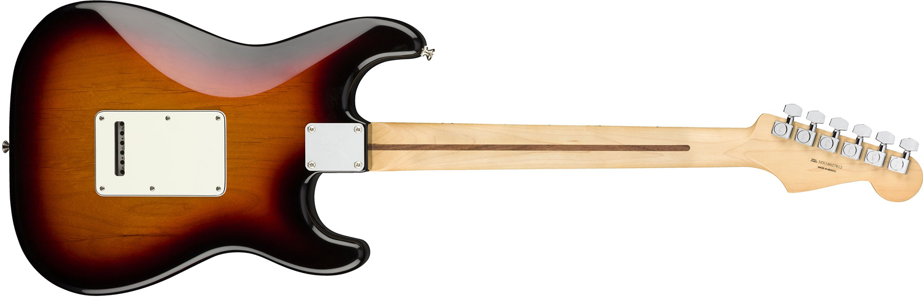 Fender Strat Player Lh Gaucher Mex Sss Mn - 3-color Sunburst - Guitare Électrique Gaucher - Variation 4