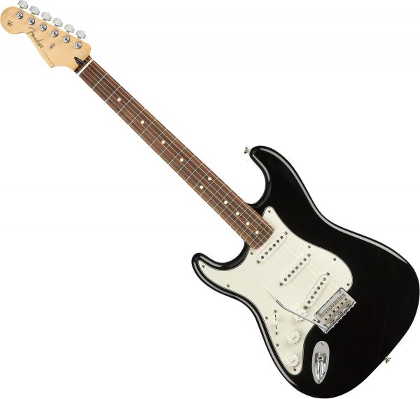 Player Stratocaster Left Hand MEX PF black Left handed
