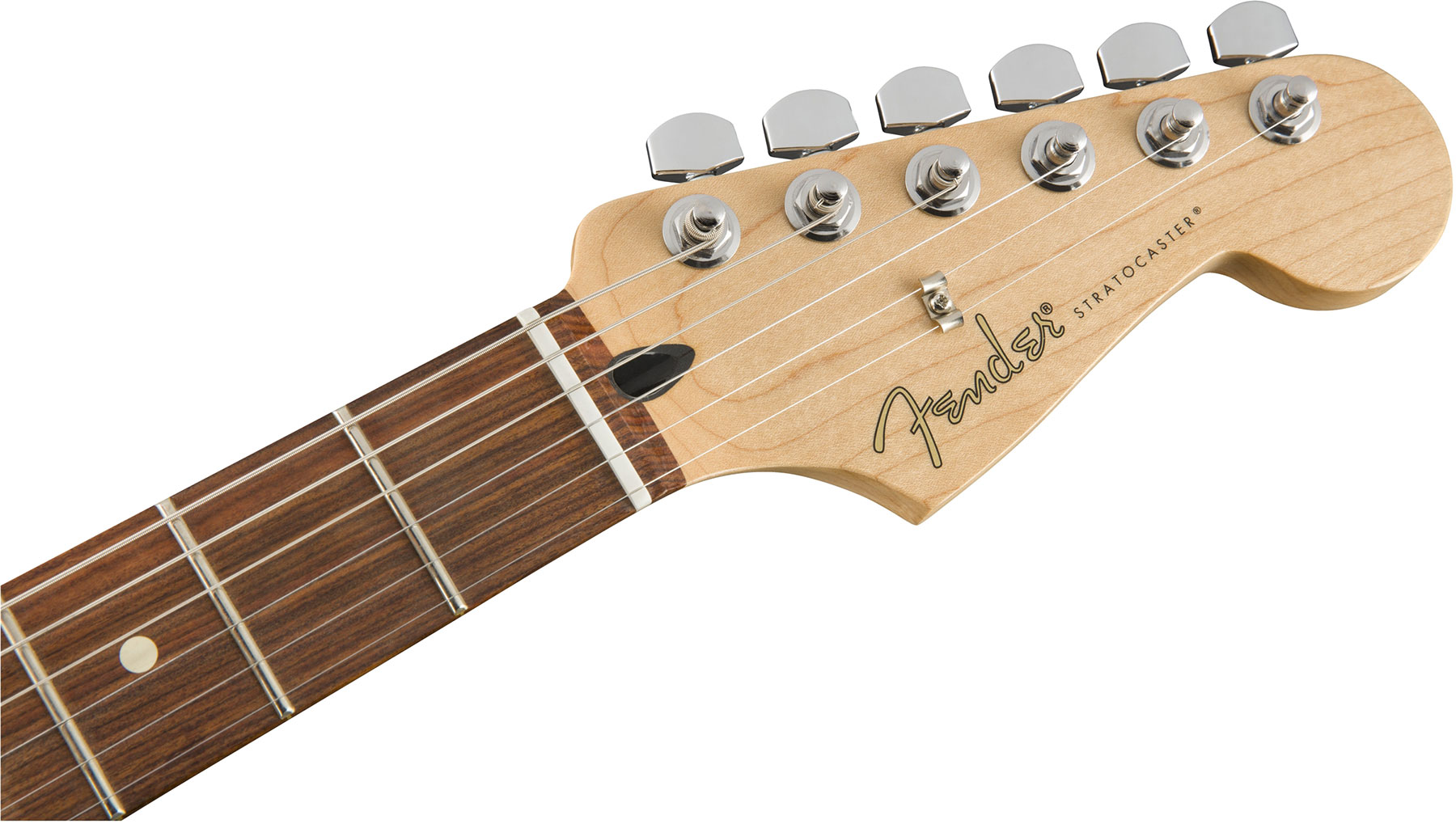 Fender Strat Player Lh Gaucher Mex Sss Pf - Black - Guitare Électrique Gaucher - Variation 2