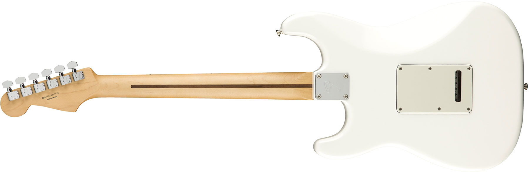 Fender Strat Player Mex Hss Mn - Polar White - Guitare Électrique Forme Str - Variation 1