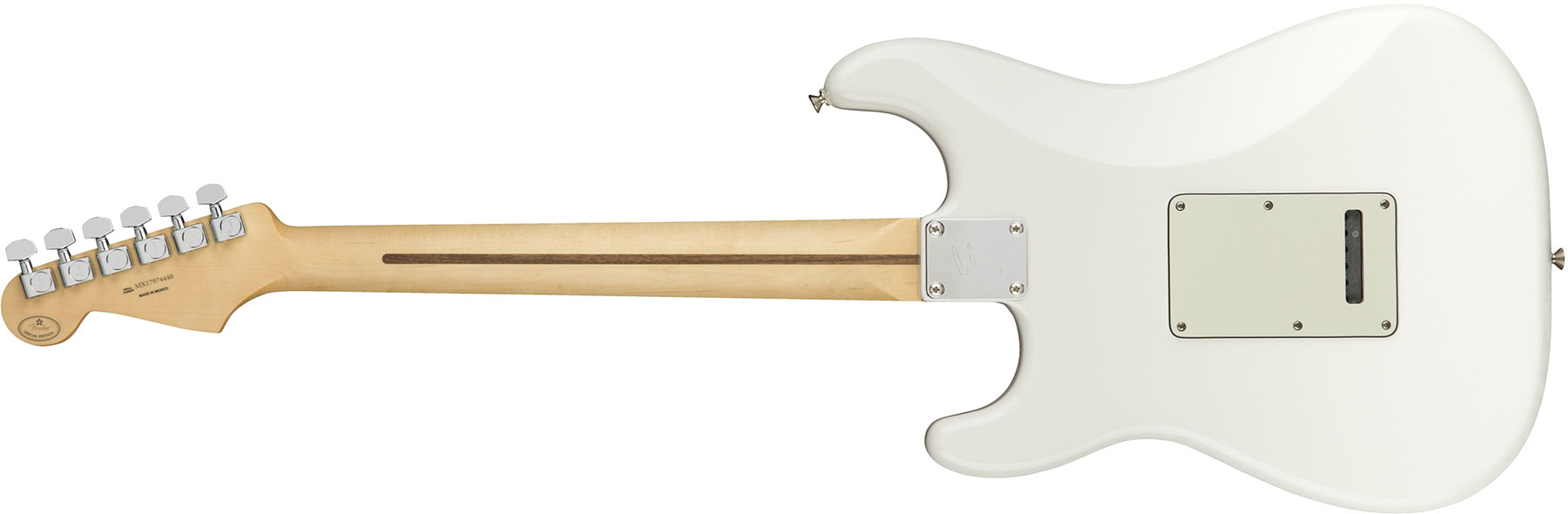 Fender Strat Player Mex Hss Pf - Polar White - Guitare Électrique Forme Str - Variation 1