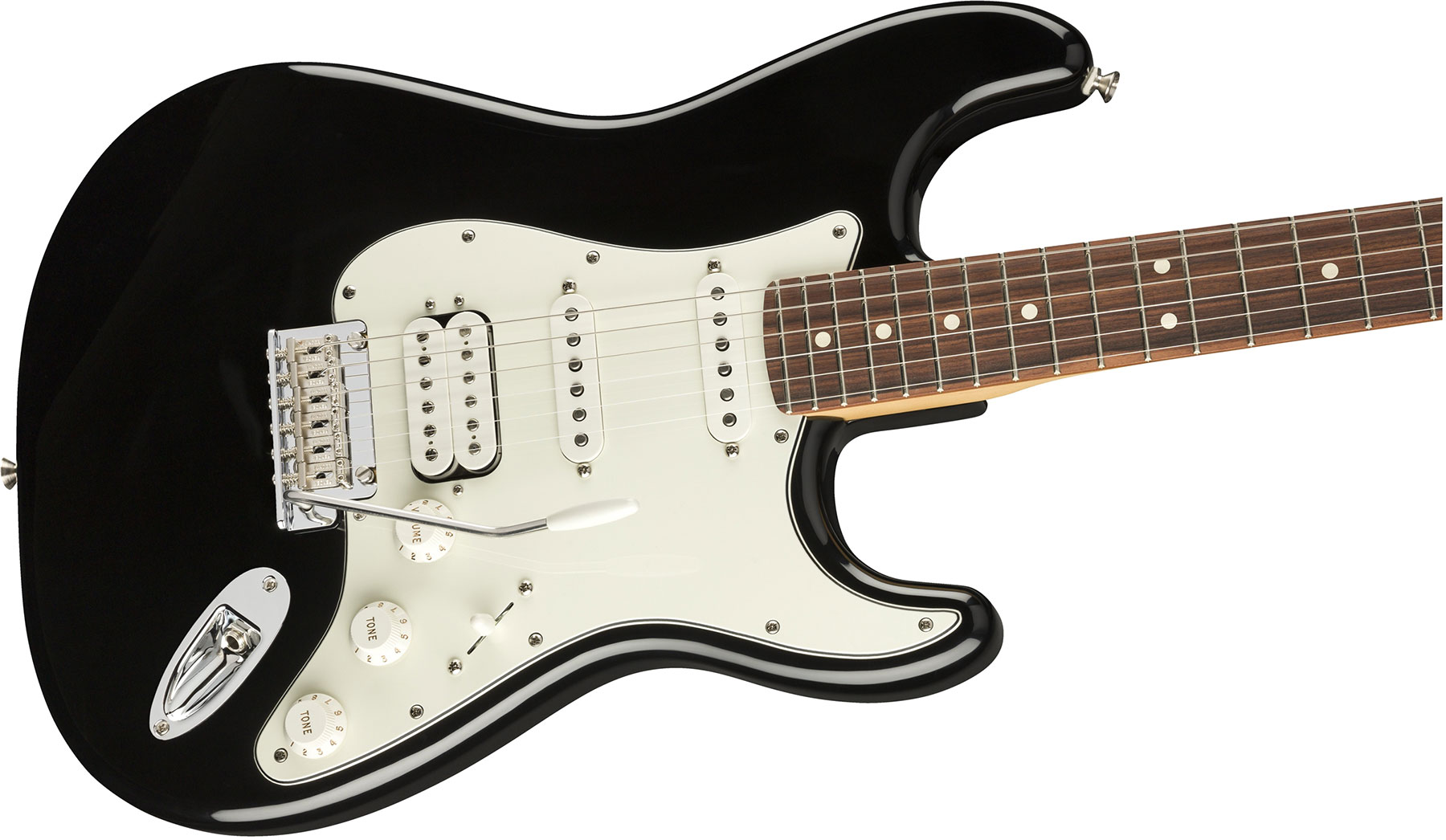 Fender Strat Player Mex Hss Pf - Black - Guitare Électrique Forme Str - Variation 2