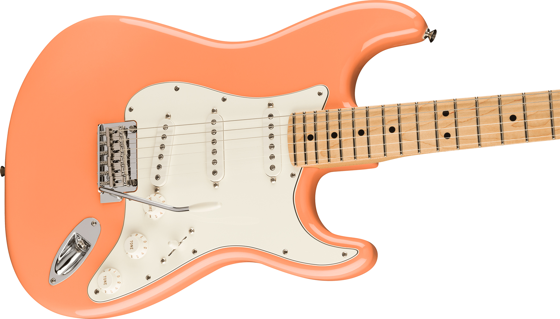 Fender Strat Player Ltd Mex 3s Trem Mn - Pacific Peach - Guitare Électrique Forme Str - Variation 2