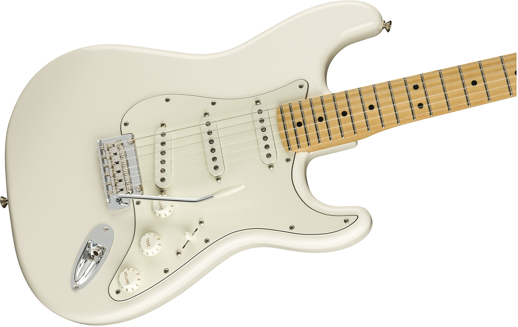 Fender Strat Player Mex Sss Mn - Polar White - Guitare Électrique Forme Str - Variation 2