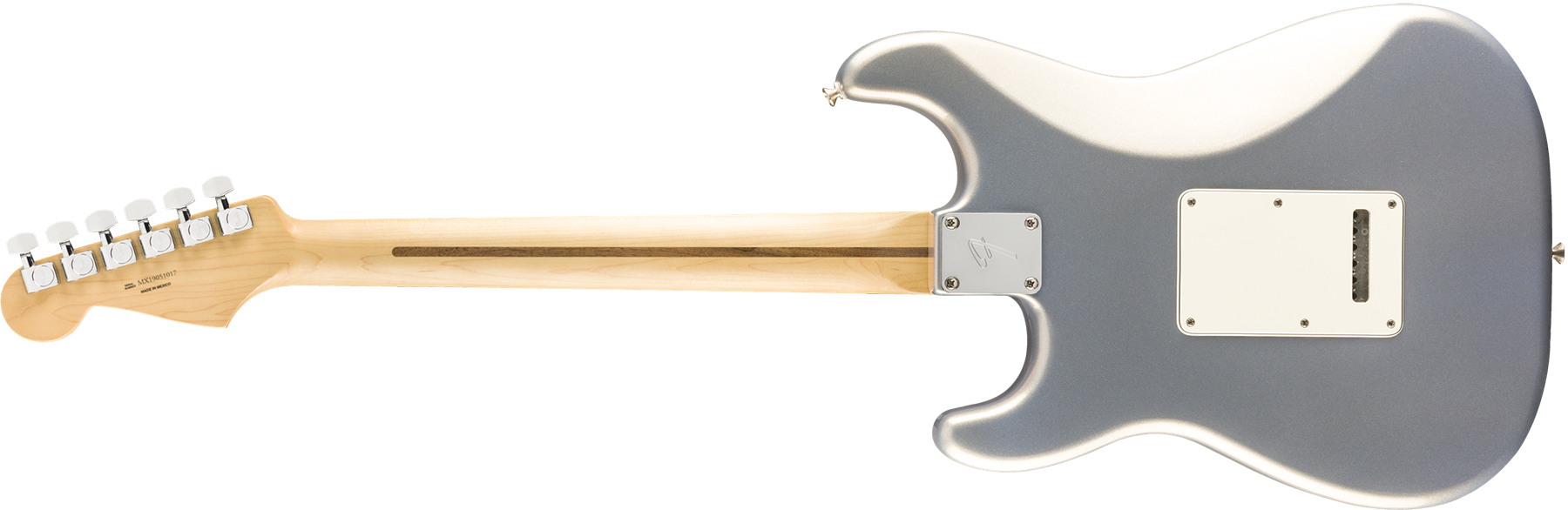 Fender Strat Player Mex 3s Trem Pf - Silver - Guitare Électrique Forme Str - Variation 1