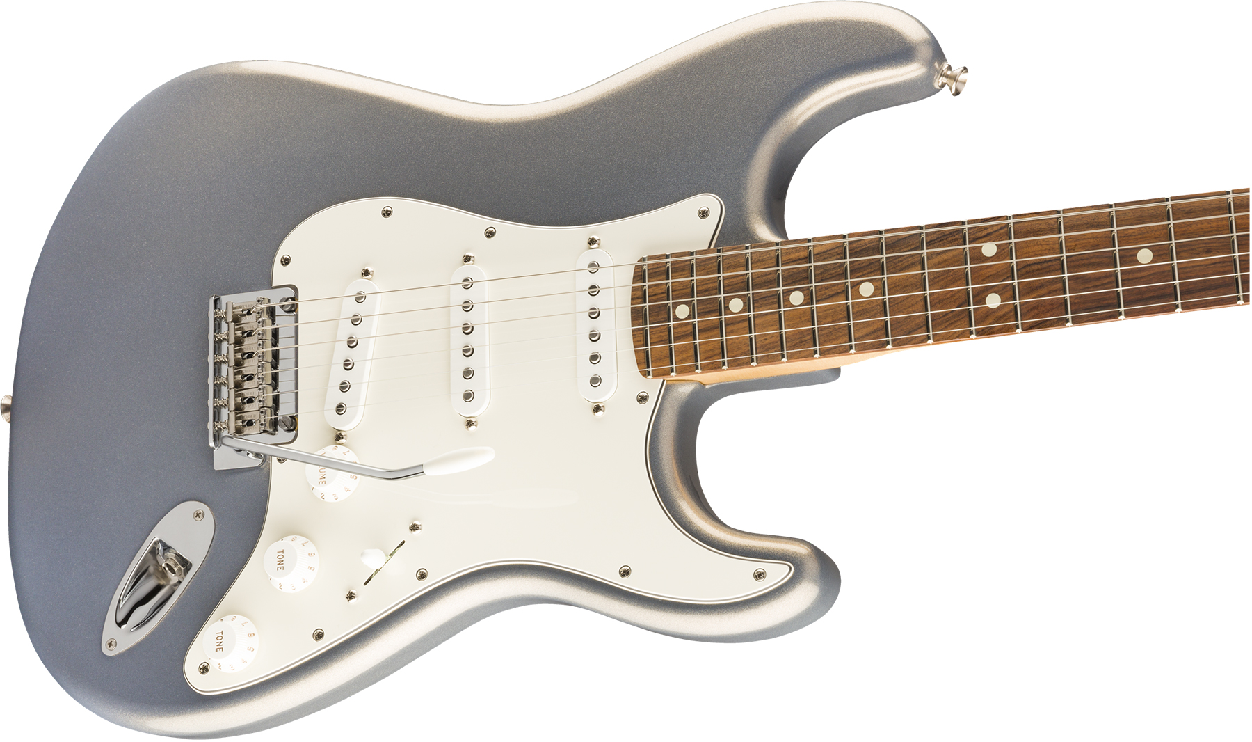 Fender Strat Player Mex 3s Trem Pf - Silver - Guitare Électrique Forme Str - Variation 2