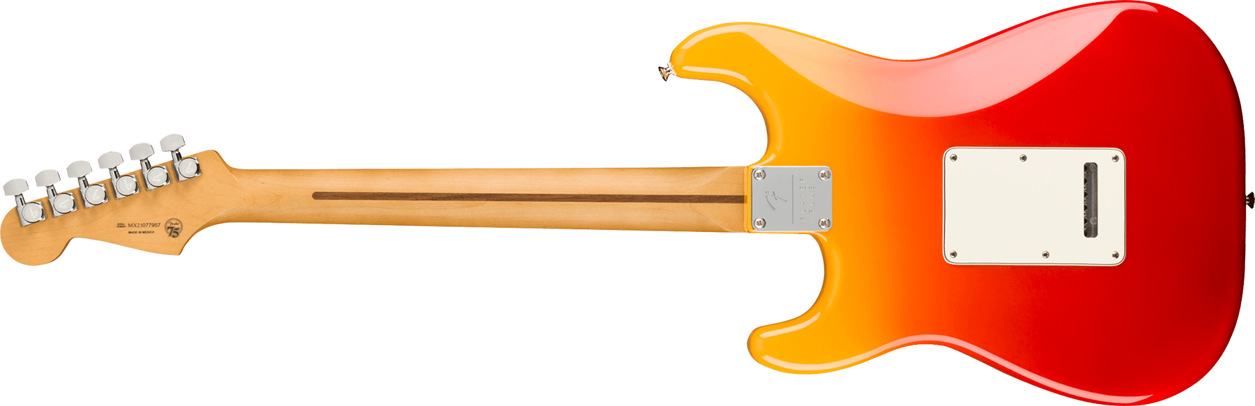 Fender Strat Player Plus Lh Gaucher Mex 3s Trem Pf - Tequila Sunrise - Guitare Électrique Gaucher - Variation 1