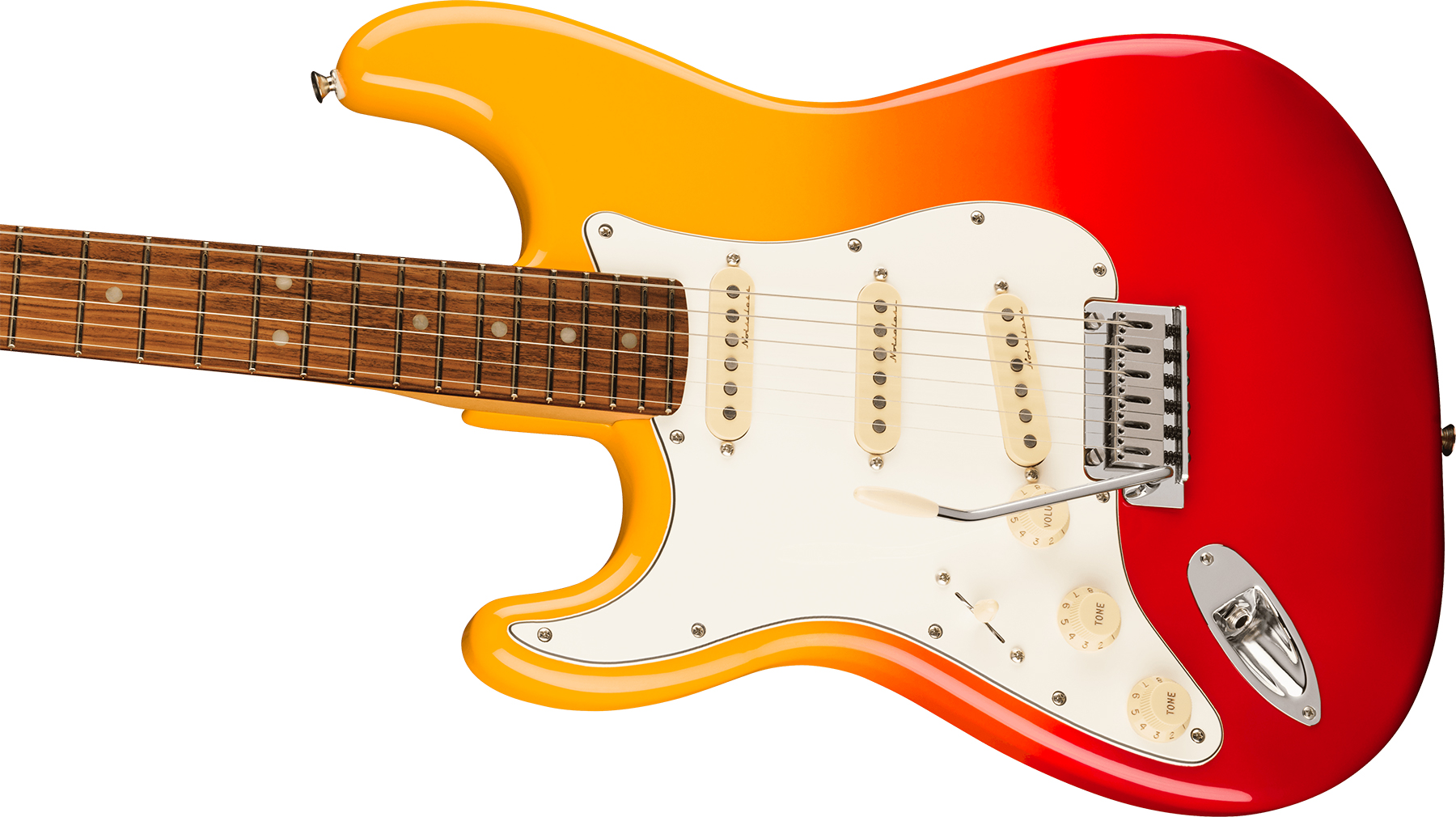 Fender Strat Player Plus Lh Gaucher Mex 3s Trem Pf - Tequila Sunrise - Guitare Électrique Gaucher - Variation 2
