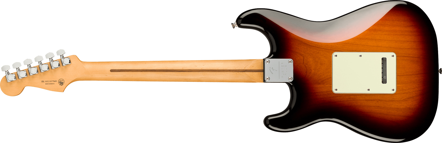 Fender Strat Player Plus Lh Mex Gaucher 3s Trem Mn - 3-color Sunburst - Guitare Électrique Gaucher - Variation 1