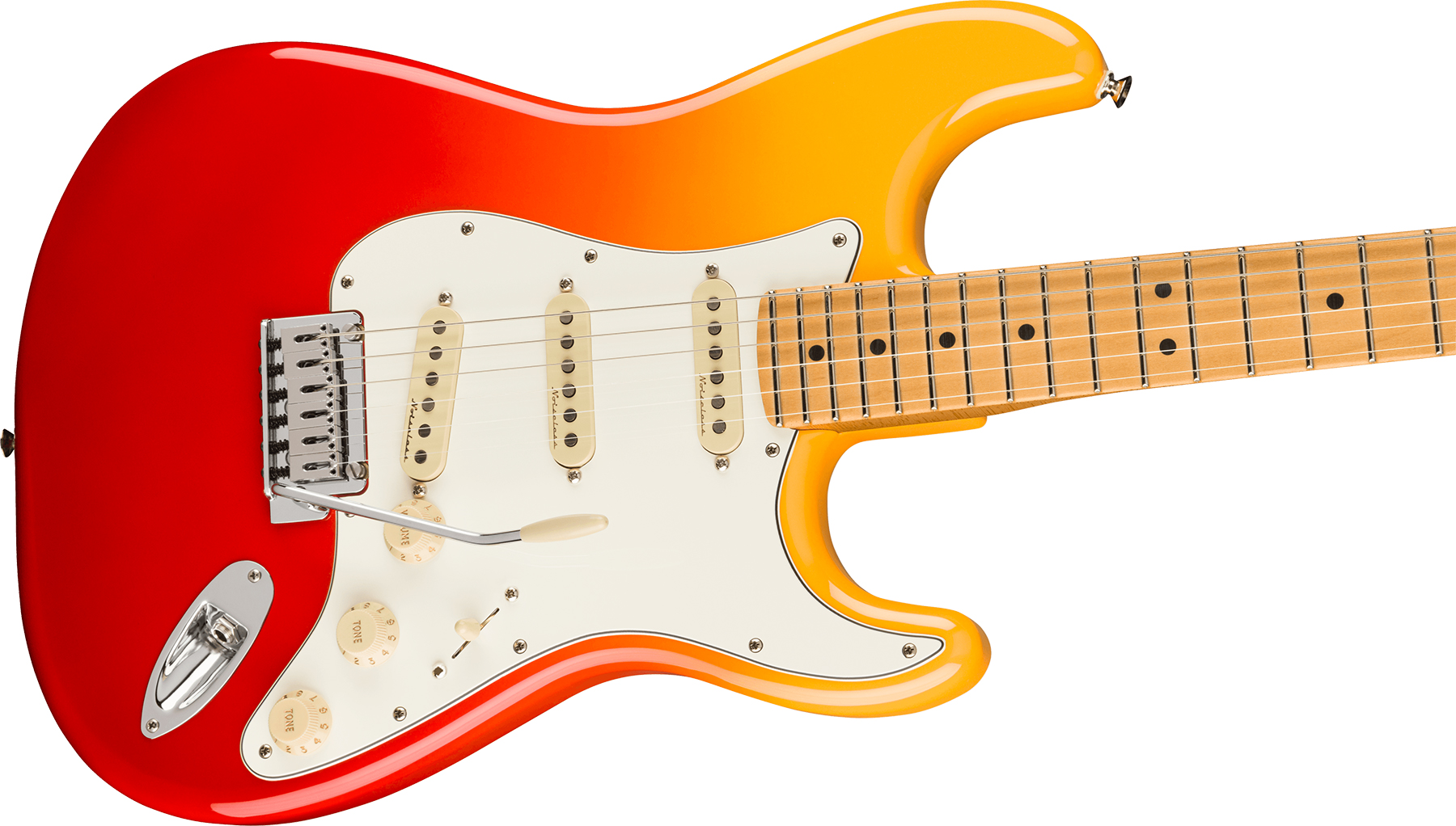 Fender Strat Player Plus Mex 3s Trem Mn - Tequila Sunrise - Guitare Électrique Forme Str - Variation 2