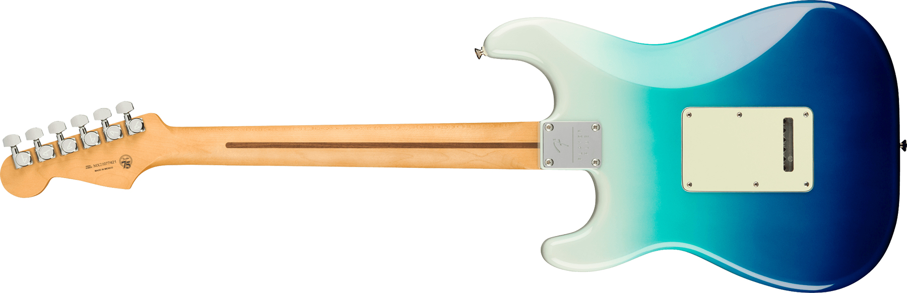 Fender Strat Player Plus Mex Hss Trem Pf - Belair Blue - Guitare Électrique Forme Str - Variation 1