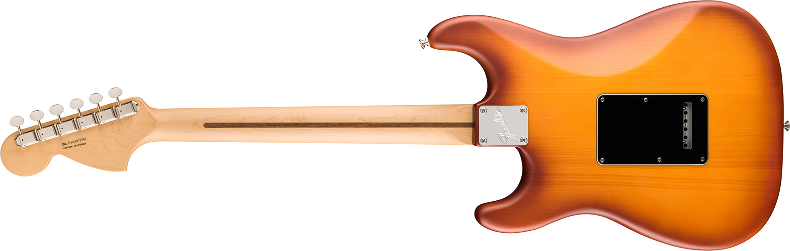 Fender Strat Timber Spruce American Performer Fsr Ltd Usa 3s Rw - Honey Burst - Guitare Électrique Forme Str - Variation 1