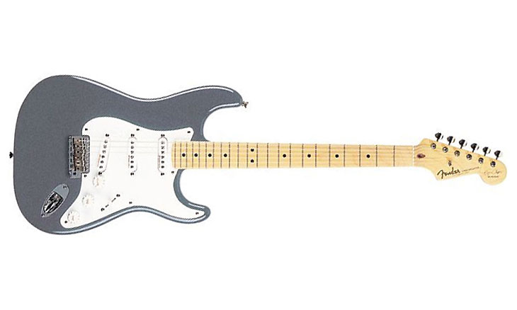 Fender Strat Usa American Artist Eric Clapton 3s Mn Pewter - Guitare Électrique Forme Str - Variation 1
