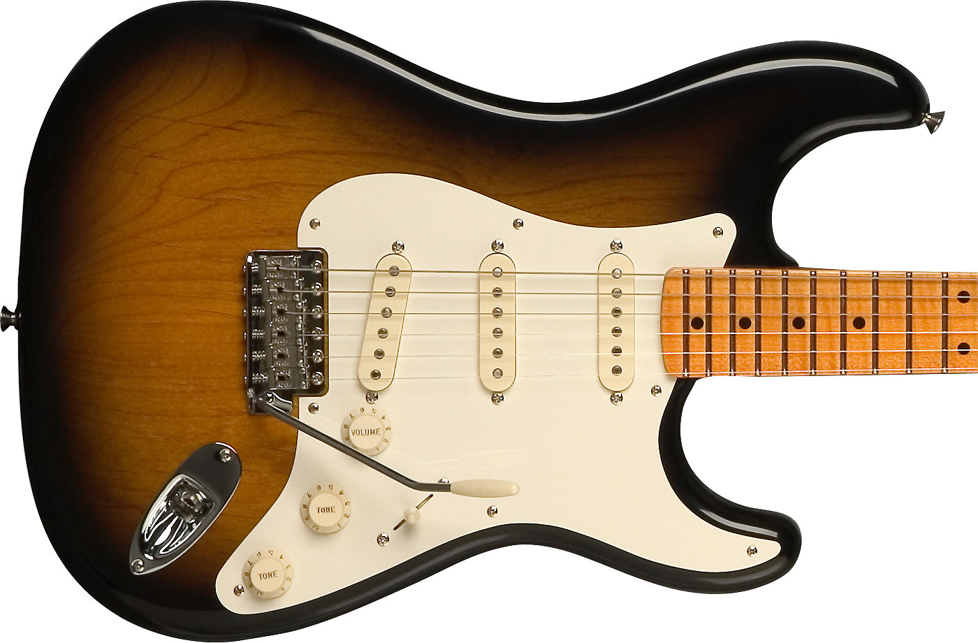 Fender Strat Eric Johnson Usa Sss Mn - 2-color Sunburst - Guitare Électrique Forme Str - Variation 2