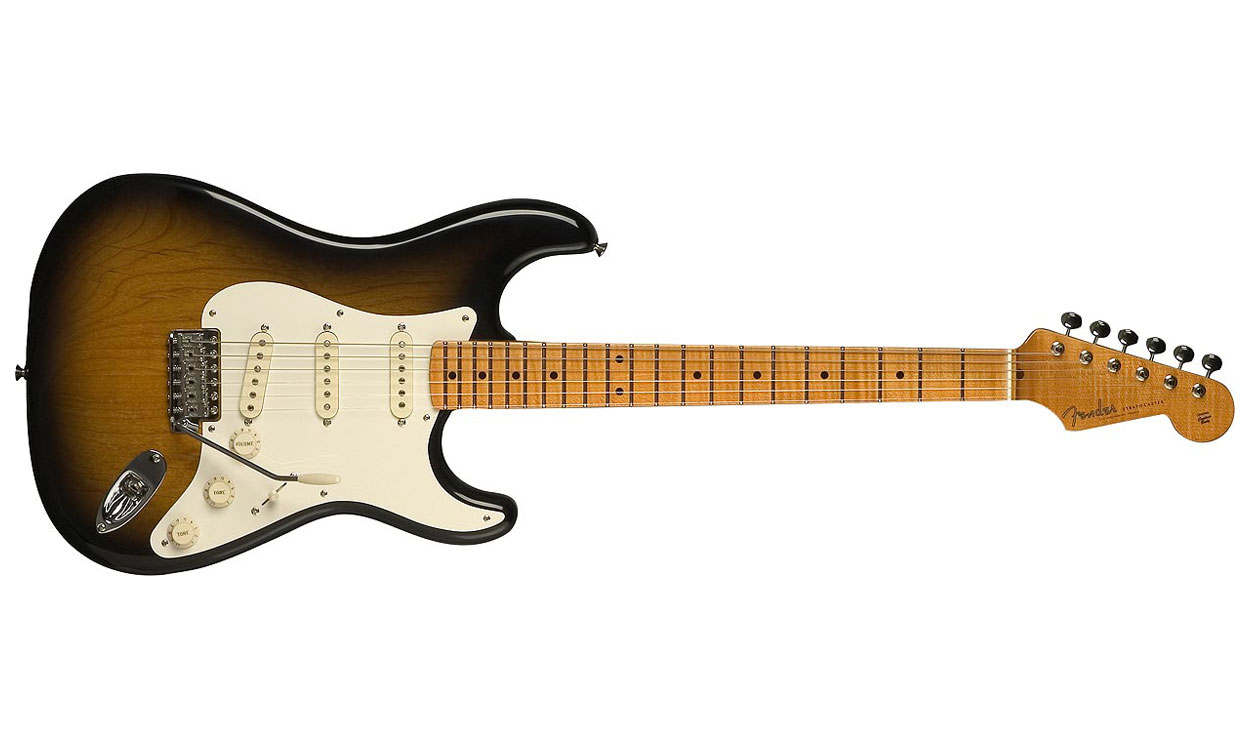 Fender Strat Eric Johnson Usa Sss Mn - 2-color Sunburst - Guitare Électrique Forme Str - Variation 1