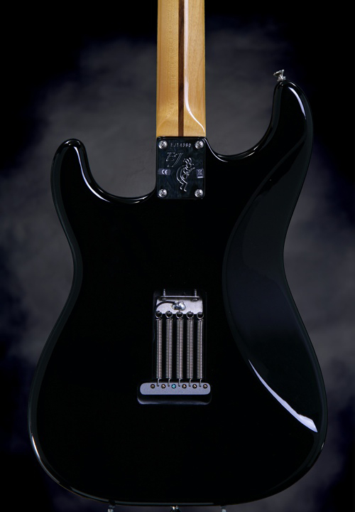 Fender Strat Eric Johnson Usa Signature Sss Mn - Black - Guitare Électrique Forme Str - Variation 2
