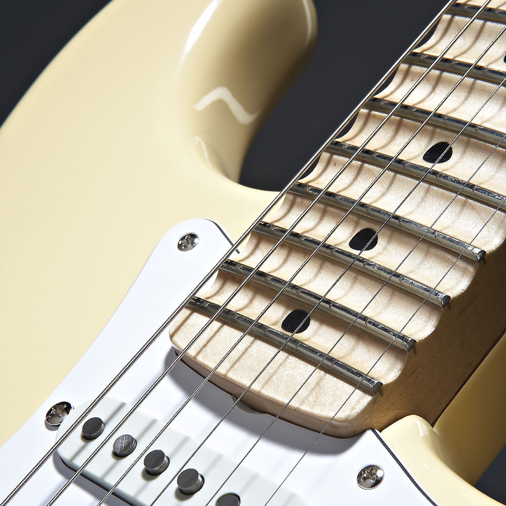 Fender Stratocaster Yngwie Malmsteen (usa, Mn) - Vintage White - Guitare Électrique Forme Str - Variation 2