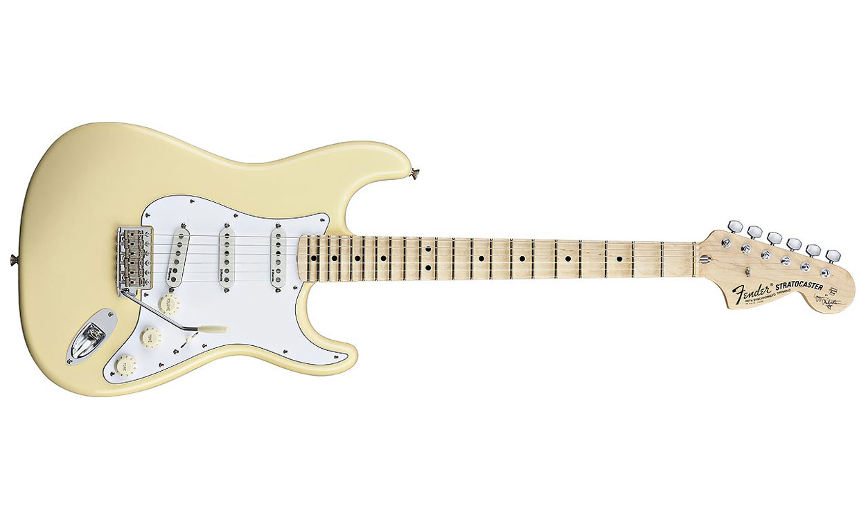 Fender Stratocaster Yngwie Malmsteen (usa, Mn) - Vintage White - Guitare Électrique Forme Str - Variation 1