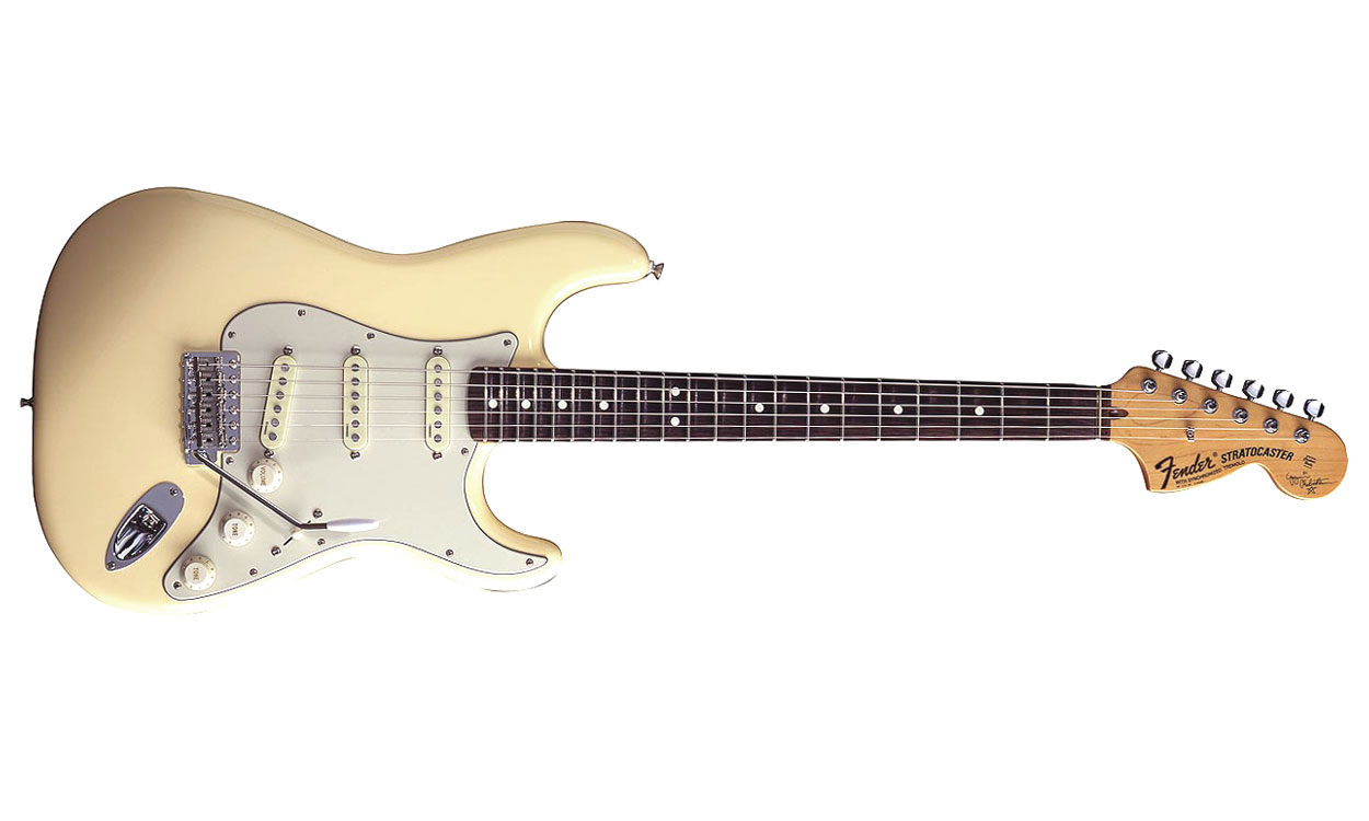 Fender Yngwie Malsteen Strat Artist Usa Signature Rw - Vintage White - Guitare Électrique Forme Str - Variation 1