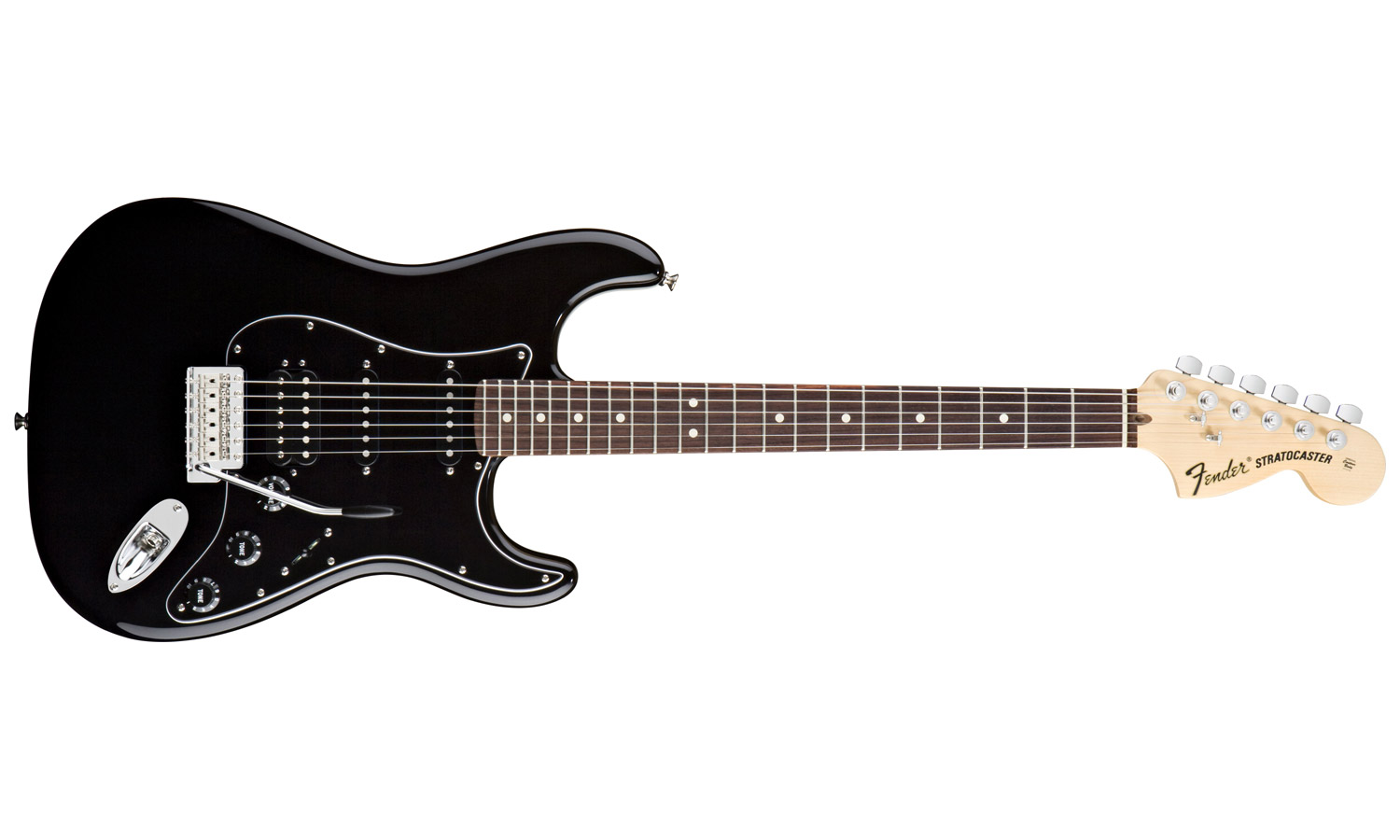 Fender Strat Usa American Special Hss Rw Black - Guitare Électrique Forme Str - Variation 1