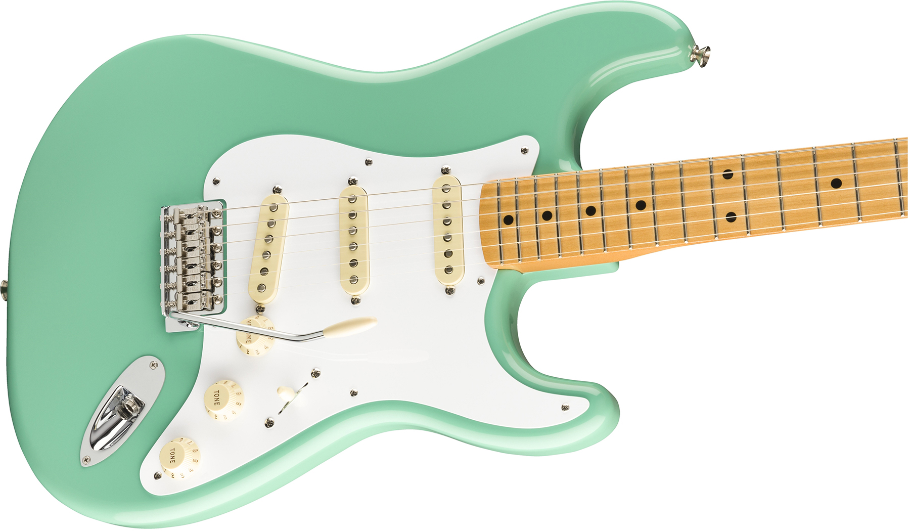 Fender Strat 50s Vintera Vintage Mex Mn - Seafoam Green - Guitare Électrique Forme Str - Variation 2