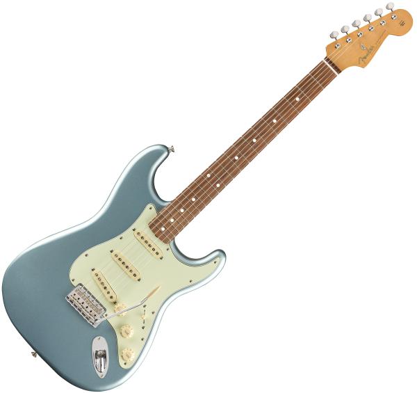 Guitare électrique solid body Fender Vintera 60's Stratocaster (MEX, PF) - ice blue metallic