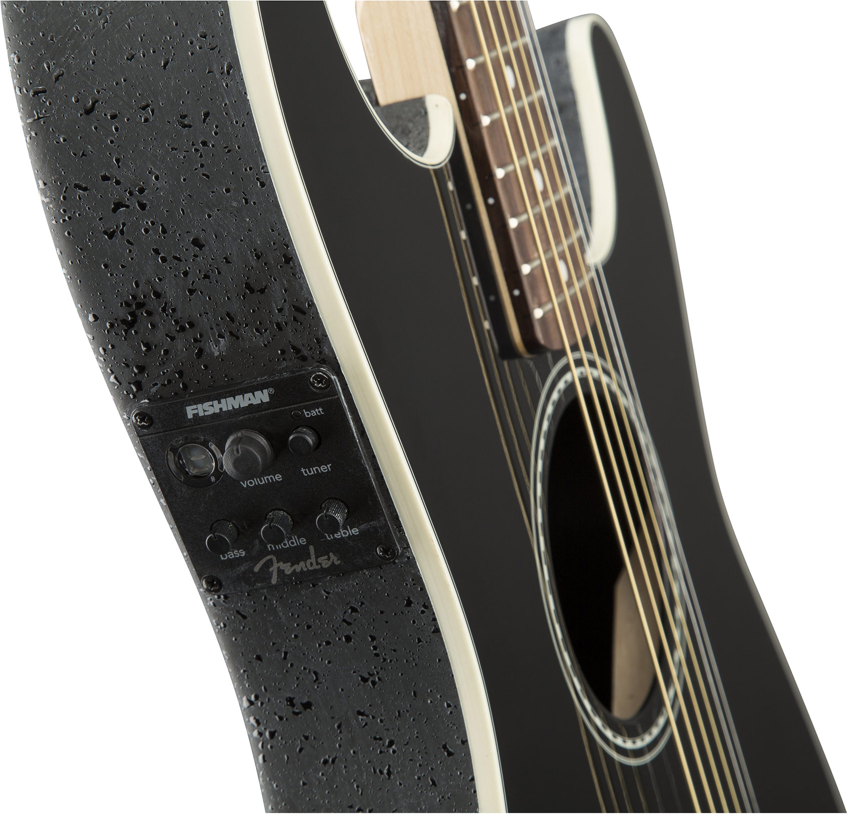 Fender Stratacoustic Standard (wal) - Black - Guitare Acoustique - Variation 3