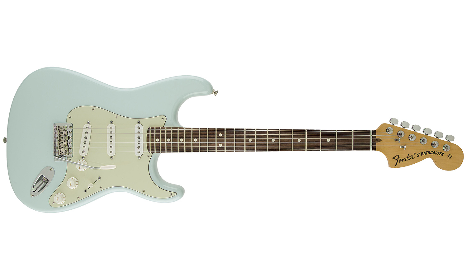 Fender Strat American Special Usa Rw - Sonic Blue - Guitare Électrique Forme Str - Variation 1