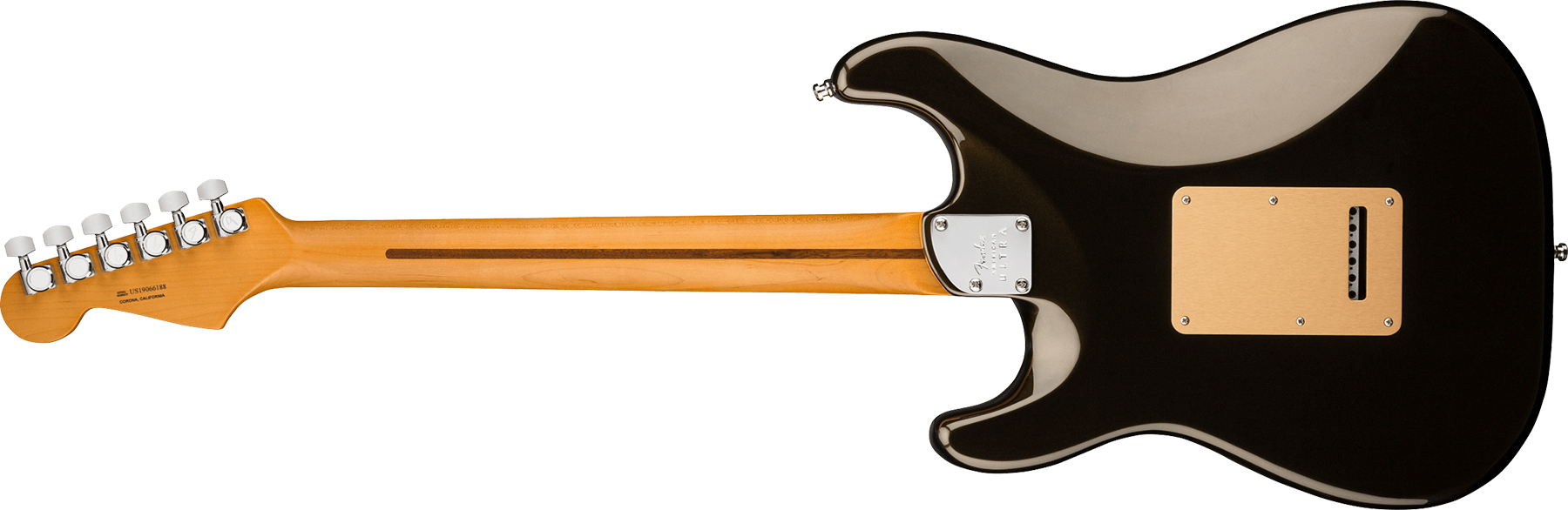 Fender Strat American Ultra 2019 Usa Mn - Texas Tea - Guitare Électrique Forme Str - Variation 1
