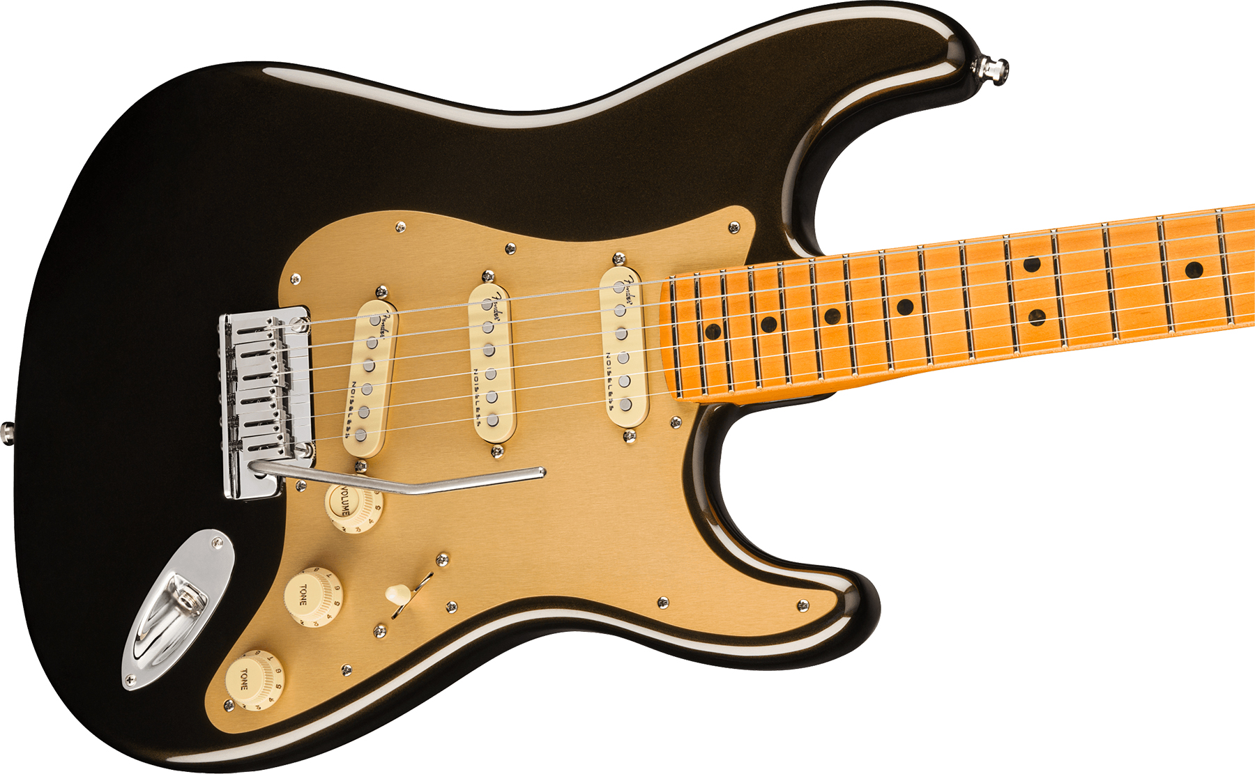 Fender Strat American Ultra 2019 Usa Mn - Texas Tea - Guitare Électrique Forme Str - Variation 2