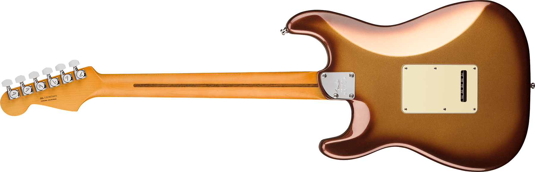 Fender Strat American Ultra 2019 Usa Mn - Mocha Burst - Guitare Électrique Forme Str - Variation 2