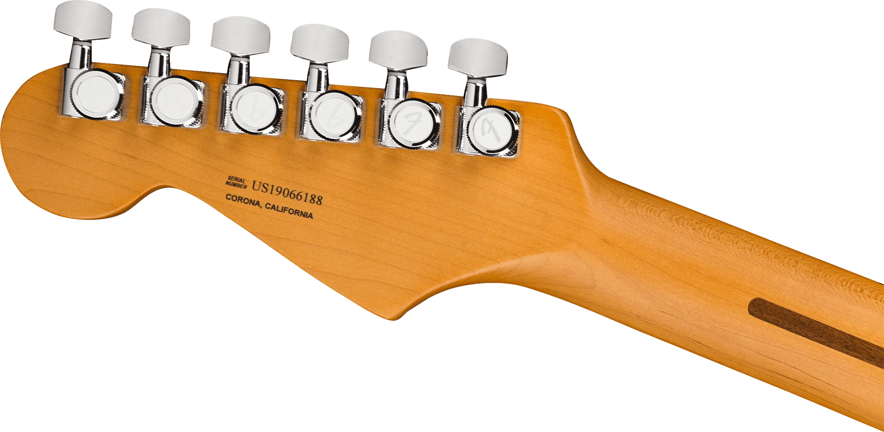 Fender Strat American Ultra 2019 Usa Mn - Texas Tea - Guitare Électrique Forme Str - Variation 3