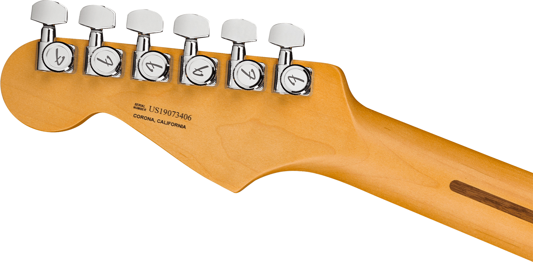 Fender Strat American Ultra 2019 Usa Rw - Arctic Pearl - Guitare Électrique Forme Str - Variation 3
