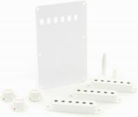 Vintage Style Stratocaster Accessory Kit - White