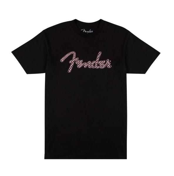 Spaghetti Logo Tee Shirt Red Medium Fender